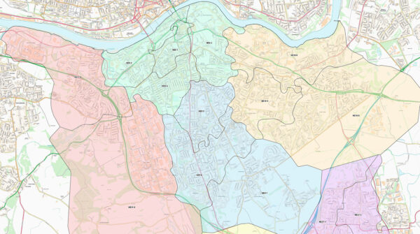 Postcode Maps | Business Map Centre