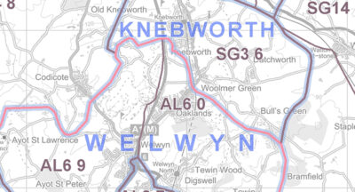 Postcode Maps | Business Map Centre